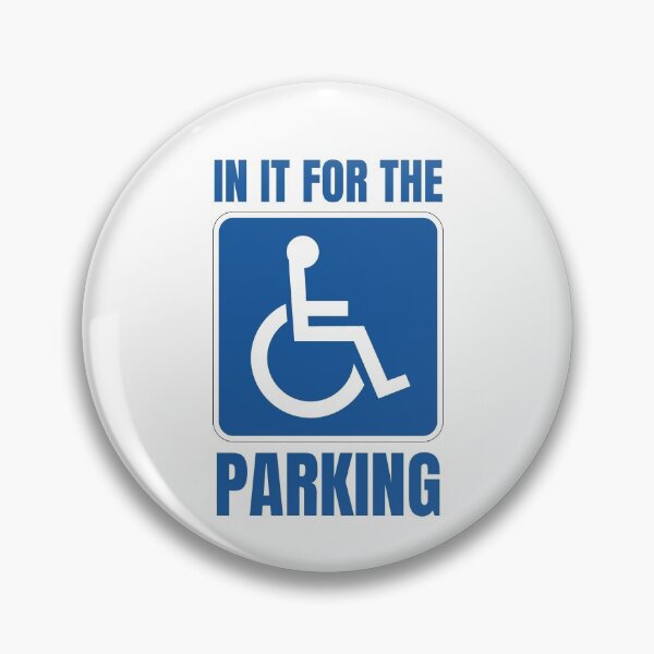 Item preview, In It For The Parking, Amputation, Disabled, Humor Amputee, Amputee, Amputee shirt, Amputee gift designed and sold by AmputTee.