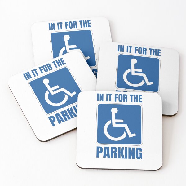 Item preview, In It For The Parking, Amputation, Disabled, Humor Amputee, Amputee, Amputee shirt, Amputee gift designed and sold by AmputTee.