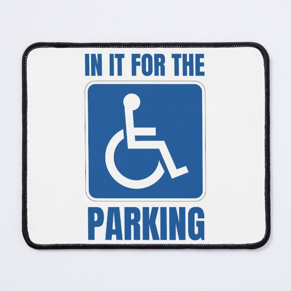 Item preview, In It For The Parking, Amputation, Disabled, Humor Amputee, Amputee, Amputee shirt, Amputee gift designed and sold by AmputTee.