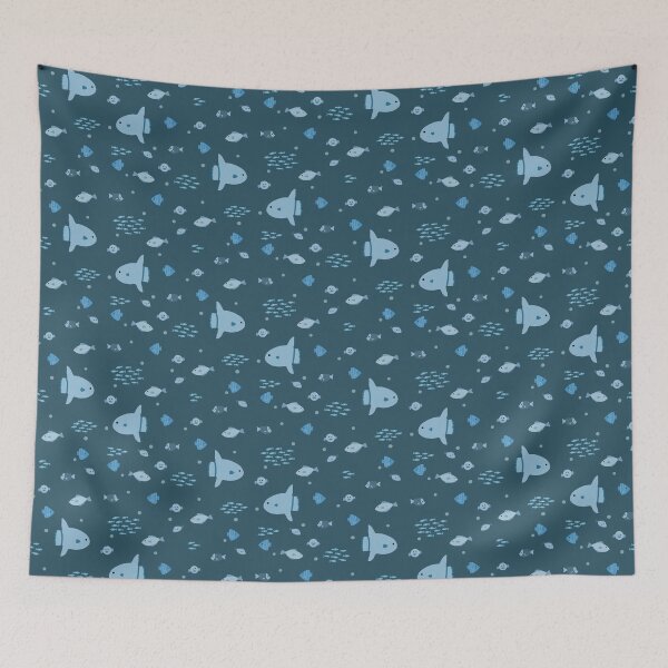 Item preview, Fish Pattern designed and sold by daisyandlime.