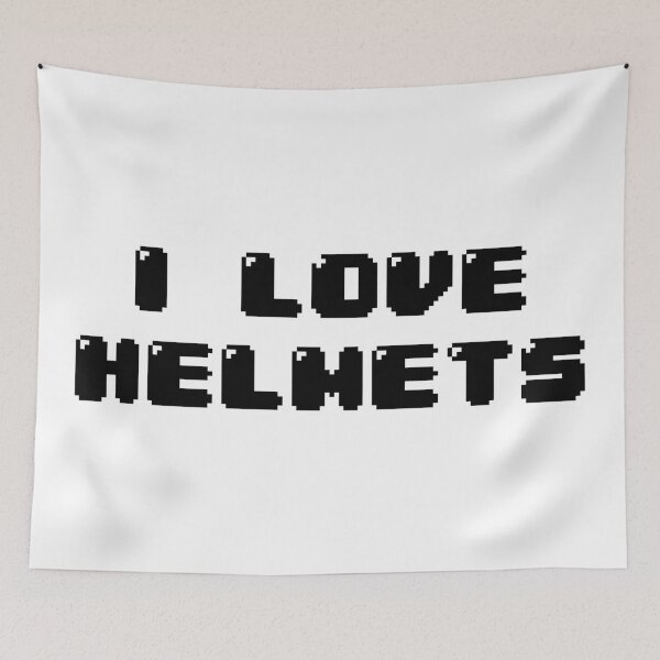 Item preview, I love helmets designed and sold by Jabaroni.