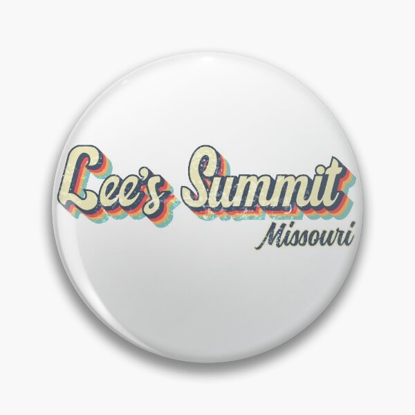 Item preview, Lee's Summit City Missouri Retro Vintage 70s rainbow designed and sold by Teelogic.