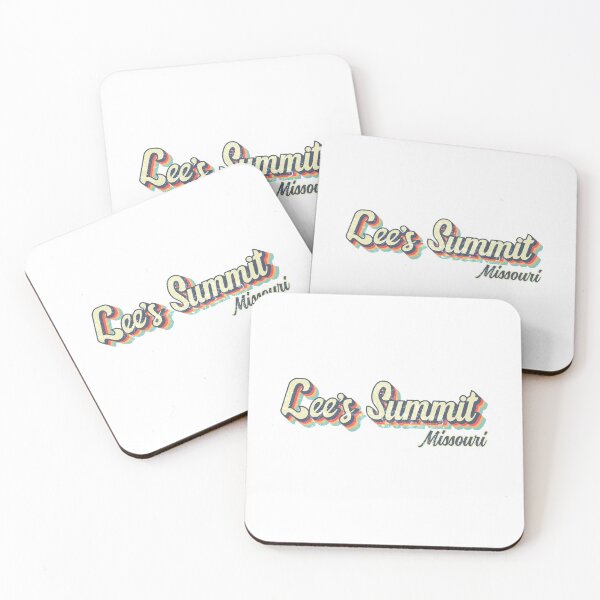 Item preview, Lee's Summit City Missouri Retro Vintage 70s rainbow designed and sold by Teelogic.