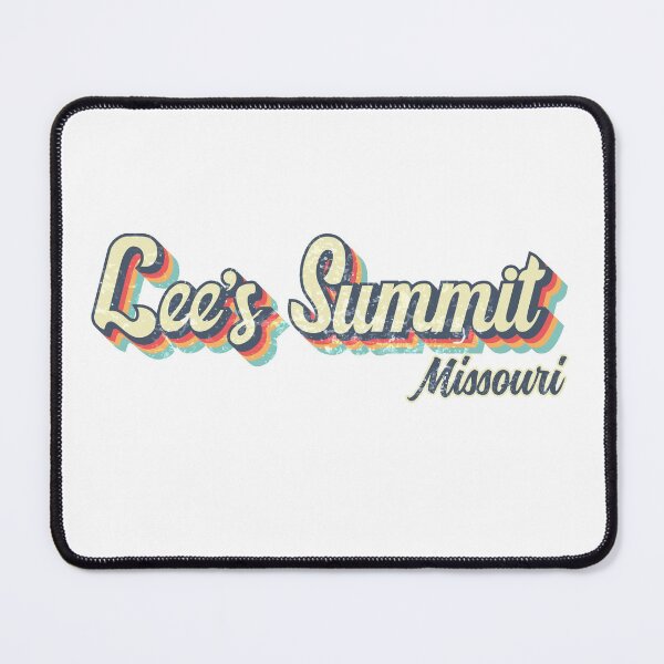 Item preview, Lee's Summit City Missouri Retro Vintage 70s rainbow designed and sold by Teelogic.