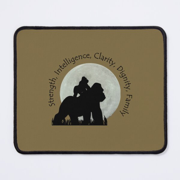Item preview, Gorilla Family designed and sold by Prints4Pagans.