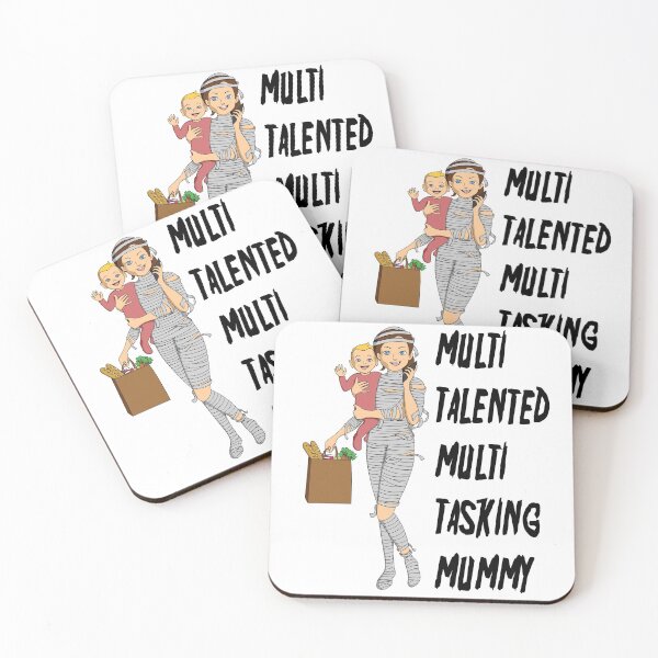 Item preview, Multi-Talented Multi-Tasking Mummy designed and sold by toolongdidntdraw.