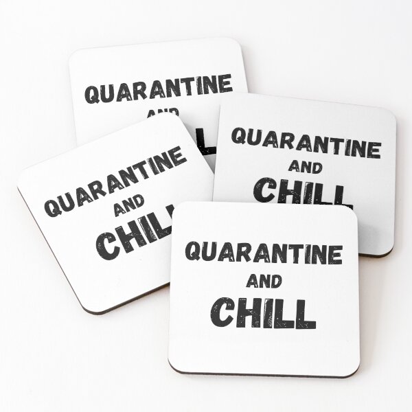 Aperçu de l'œuvre Quarantine and chill créée et vendue par Design-model.