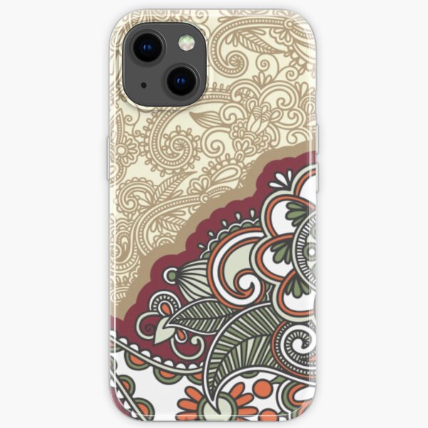 Traditional motif batik iPhone Soft Case