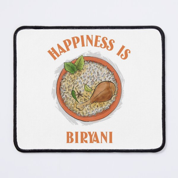 Item preview, Happiness is biryani designed and sold by MizzKarizmah.