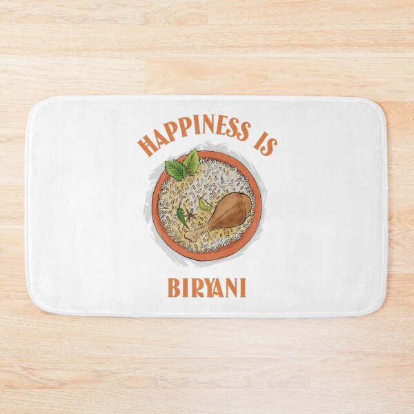 Item preview, Happiness is biryani designed and sold by MizzKarizmah.