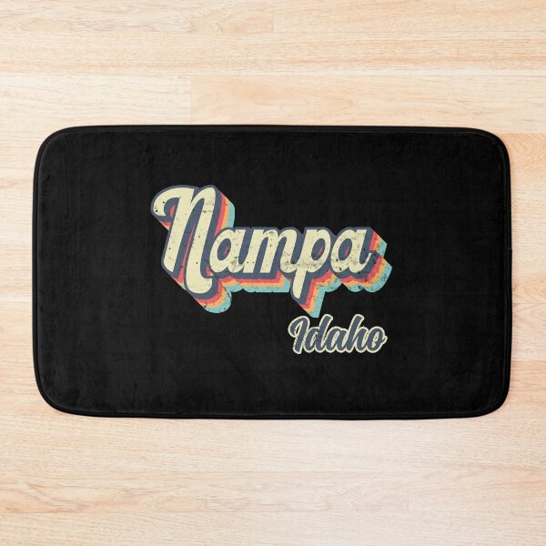Item preview, Nampa City Idaho Retro Vintage 70s rainbow designed and sold by Teelogic.