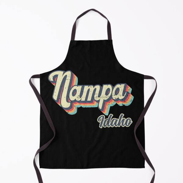 Item preview, Nampa City Idaho Retro Vintage 70s rainbow designed and sold by Teelogic.