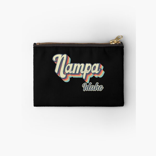 Item preview, Nampa City Idaho Retro Vintage 70s rainbow designed and sold by Teelogic.