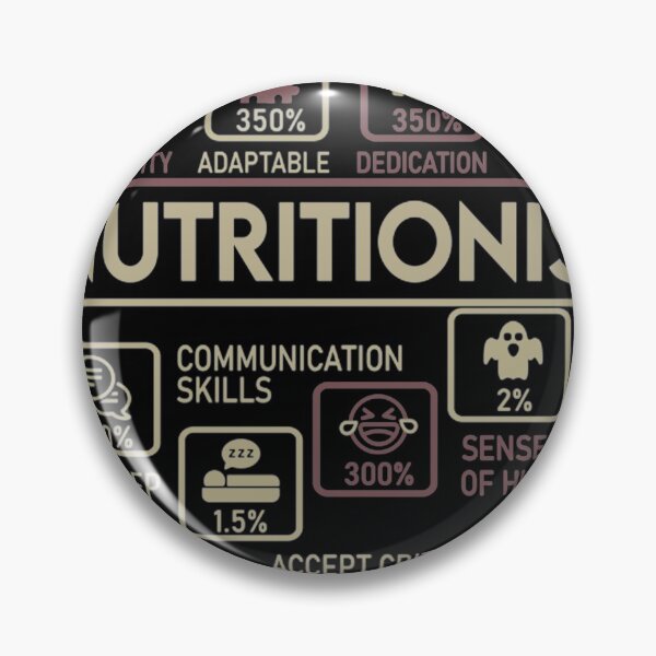 Item preview, Nutritionist T Shirt - Multitasking Daily Value Gift Item Tee designed and sold by Terrified369.