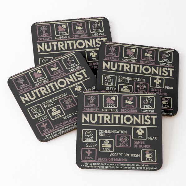 Item preview, Nutritionist T Shirt - Multitasking Daily Value Gift Item Tee designed and sold by Terrified369.