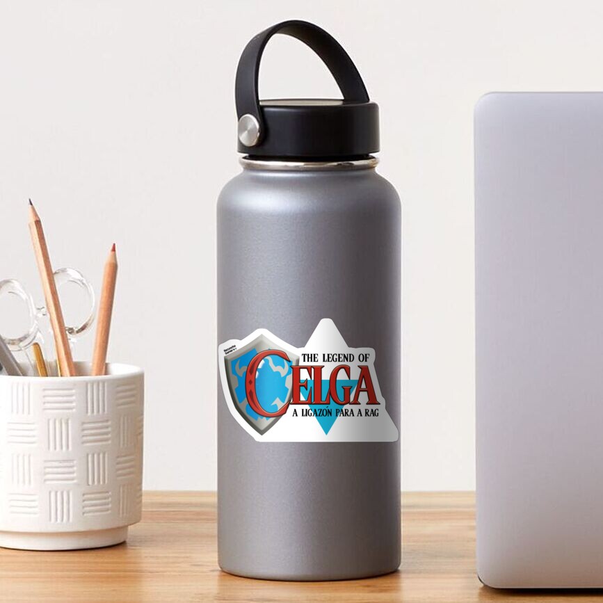 Vista previa del artículo con la obra «Pegatina», diseñado y vendido por RecunchoGamer.