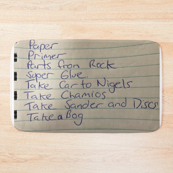 Item preview, The essential panel beaters list designed and sold by Madventures South Australia.