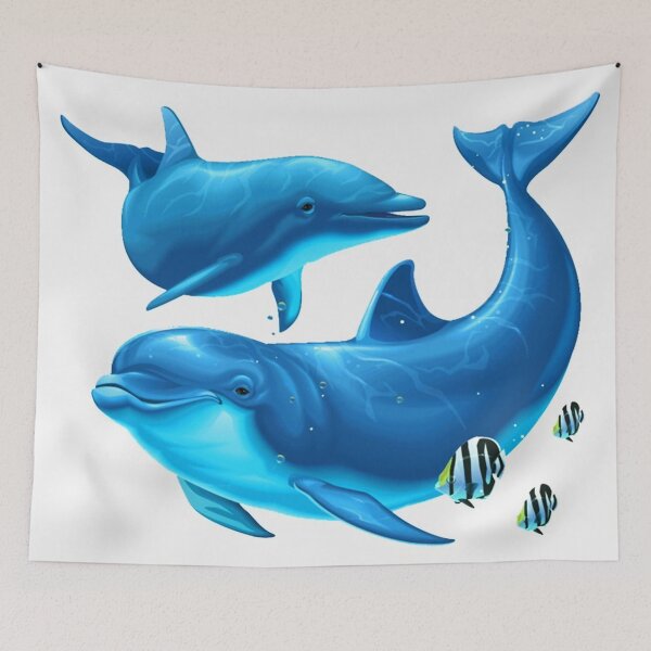Item preview, Animal Dolphin And Fishs designed and sold by Julietgomes.