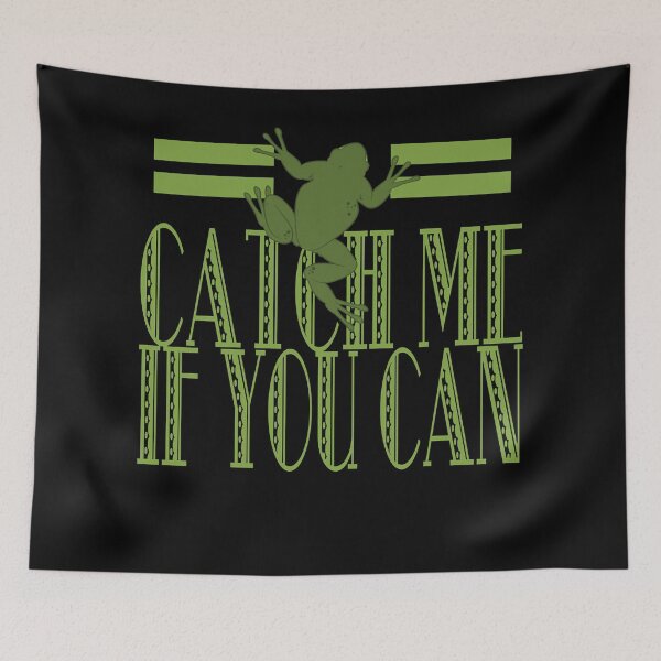 Item preview, Funny Gifts Funny Frog Design Catch Me If You Can fishermen Gift Tee designed and sold by SusanBrooks198.
