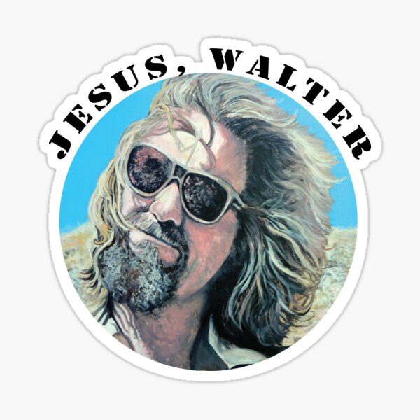 Jesus Walter Sticker