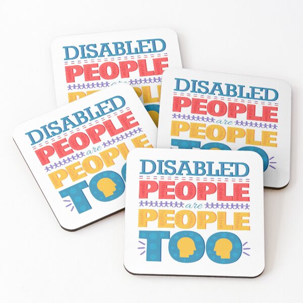 Item preview, Disabled People are People Too designed and sold by razvigod.