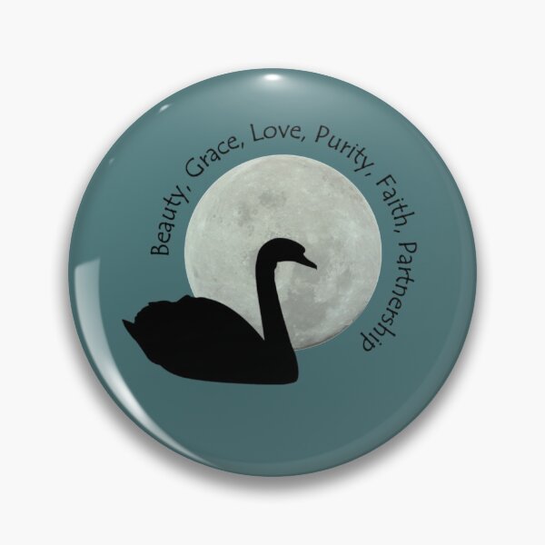 Item preview, Swan designed and sold by Prints4Pagans.