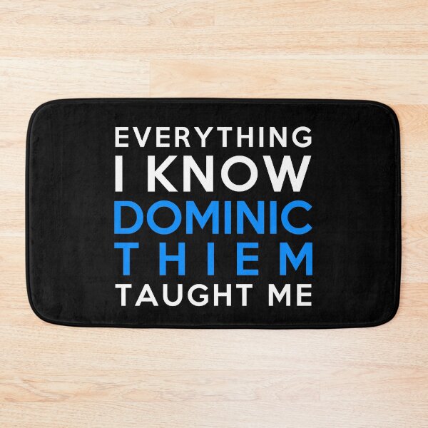 Item preview, Everything I know - Dominic Thiem designed and sold by 2Girls1Shirt.