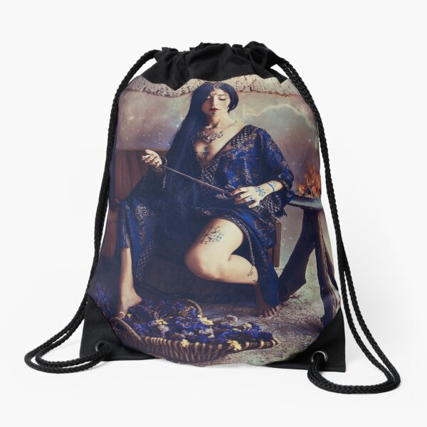 Spaśyati Drawstring Bag