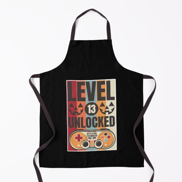 Item preview, Level 13 Unlocked | Thirteenth Birthday Halloween designed and sold by GravitiTees.
