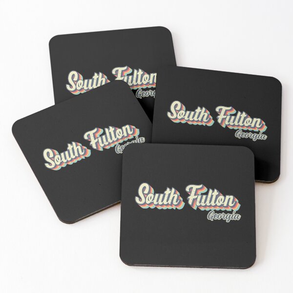 Item preview, South Fulton City Georgia Retro Vintage 70s rainbow designed and sold by Teelogic.