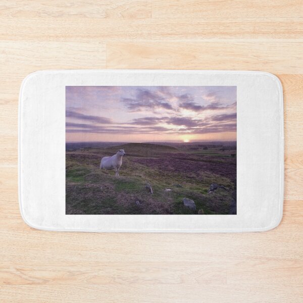 Item preview, Enjoying the welsh countryside at sunset with a sheep  designed and sold by Sophieart70.