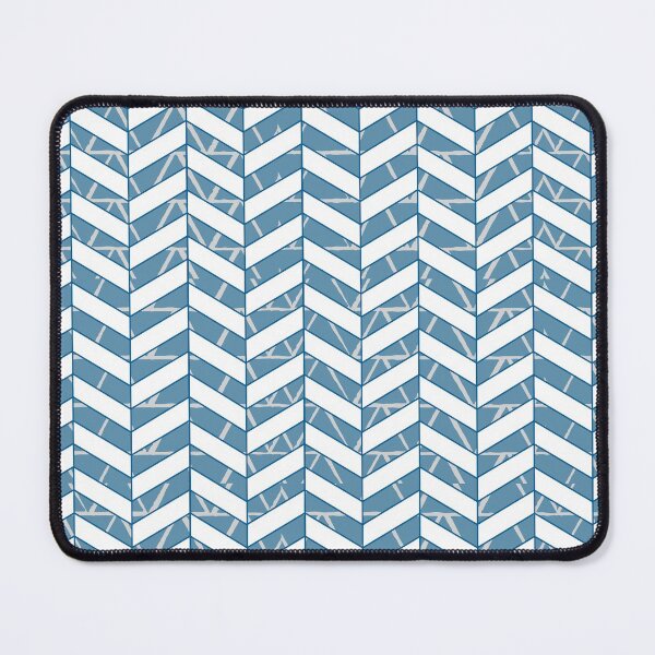 Item preview, Herringbone Blue Pattern designed and sold by NolkDesign.
