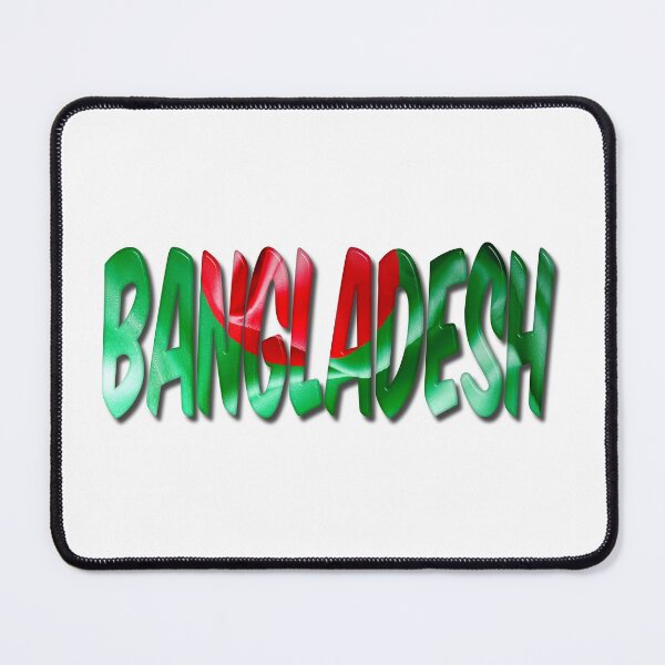 Item preview, Bangladesh Word With Flag Texture designed and sold by MarkUK97.