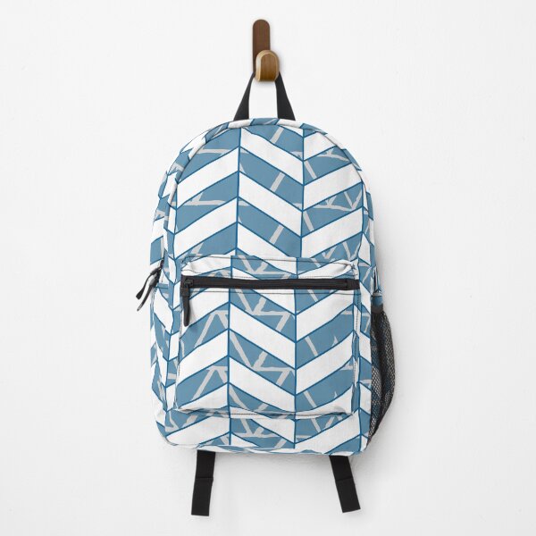Item preview, Herringbone Blue Pattern designed and sold by NolkDesign.
