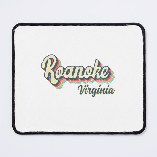 Item preview, Roanoke City Virginia Retro Vintage 70s rainbow designed and sold by Teelogic.