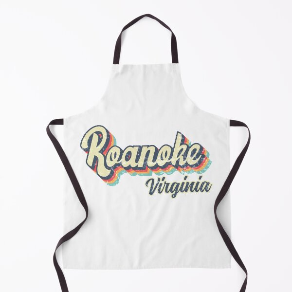 Item preview, Roanoke City Virginia Retro Vintage 70s rainbow designed and sold by Teelogic.