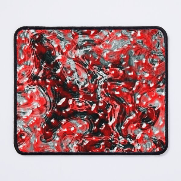 Item preview, Red and Black Abstract Liquid Gore Pattern designed and sold by MarkUK97.