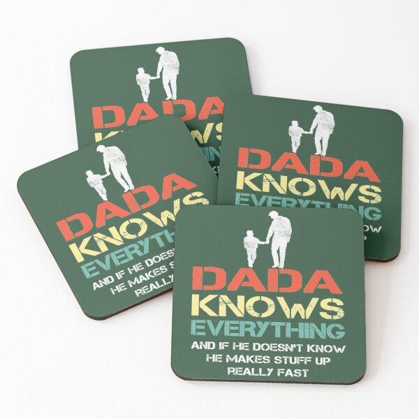 Item preview, Dad Knows Everything Dada Dad knows everything..fathers day gift designed and sold by SouthernYall.