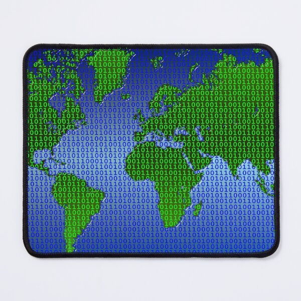 Item preview, Global Communication Binary Data Map designed and sold by MarkUK97.