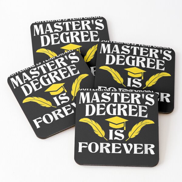 Item preview, Womens Cool Masters Degree For Men Women Master Student Graduate V-Neck  designed and sold by BaldricShop.