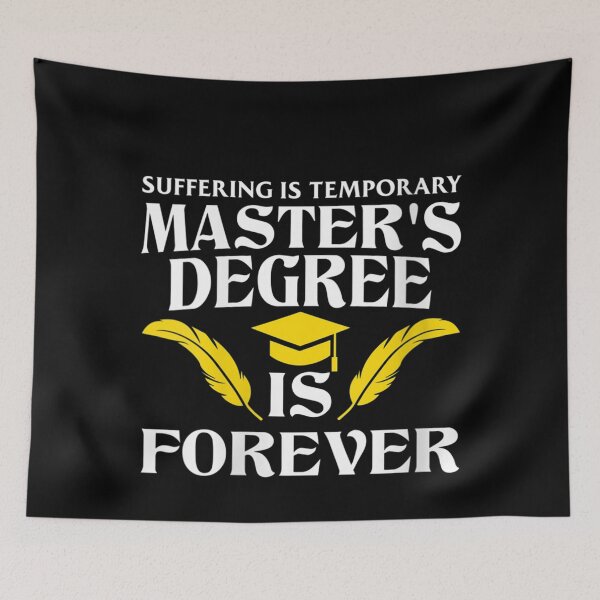 Item preview, Womens Cool Masters Degree For Men Women Master Student Graduate V-Neck  designed and sold by BaldricShop.