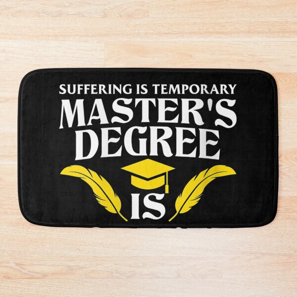 Item preview, Womens Cool Masters Degree For Men Women Master Student Graduate V-Neck  designed and sold by BaldricShop.