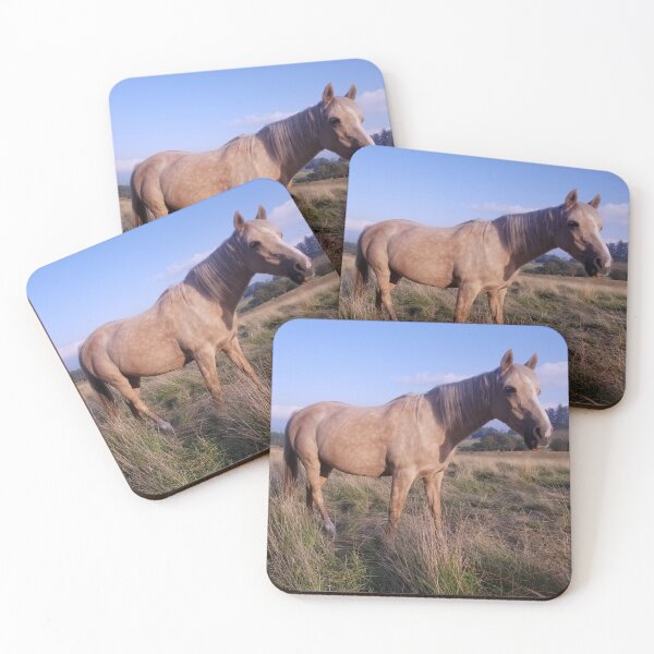 Item preview, Palomino horse enjoying the evening designed and sold by Sophieart70.