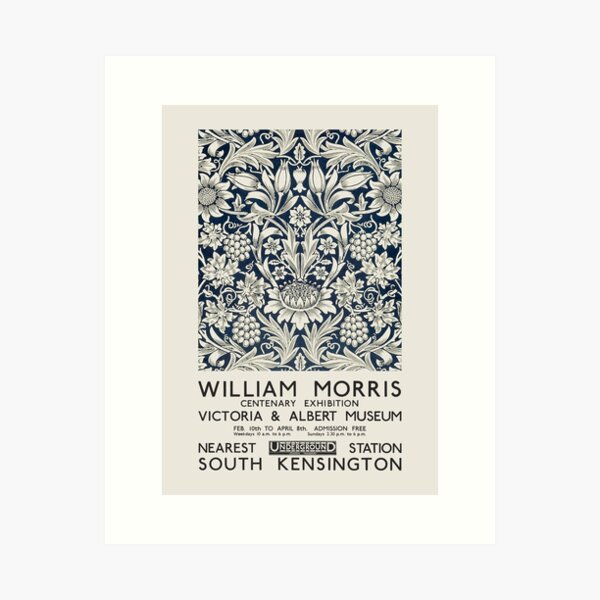 Item preview, WILLIAM MORRIS - Victoria & Albert Museum Exhibition  designed and sold by artdesignco.