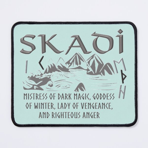 Item preview, Skadi, Norse Goddess designed and sold by Prints4Pagans.