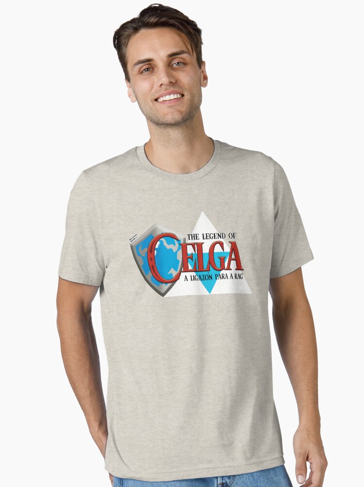 Imagen 1 de 7, Camiseta esencial con la obra The Legend of Celga 2, diseñada y vendida por RecunchoGamer.