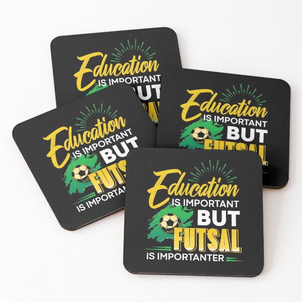 Item preview, Education is important but Futsal is importanter designed and sold by NeXore.
