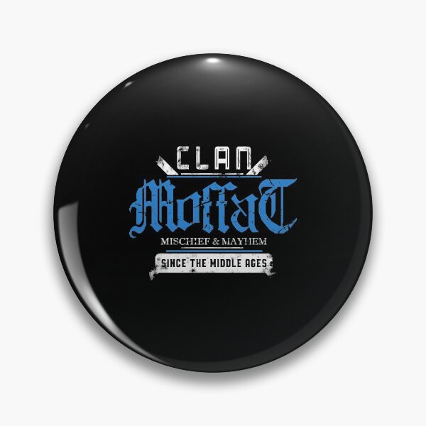 Item preview, Clan Moffat - Mischief and Mayhem Since The Middle Ages Pullover Hoodie designed and sold by germantere.