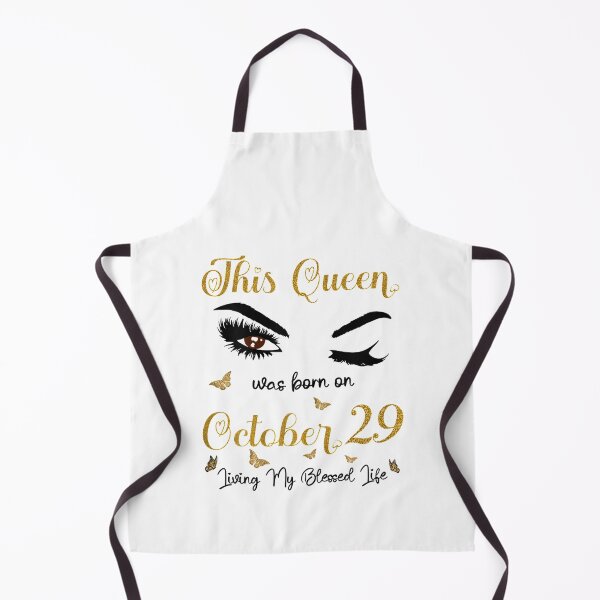 Item preview, This Queen Was Born On October 29 Living My Blessed Life  designed and sold by GerdaShop.