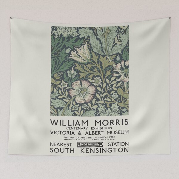 Item preview, WILLIAM MORRIS - Victoria & Albert Museum Exhibition designed and sold by artdesignco.
